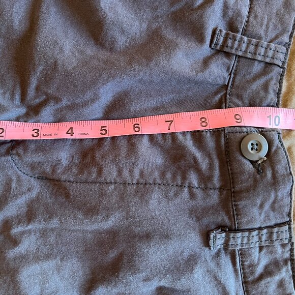 Ron Jon Surf Shop Men's Flat Front Hybrid Walk Shorts Blue Size 30 Beach Pockets - Picture 4 of 10